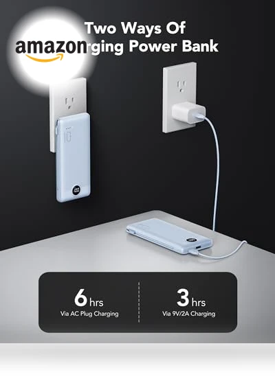 Portable Charger with Wall Plug and Cables — Mobile Power Solutions, VRURC