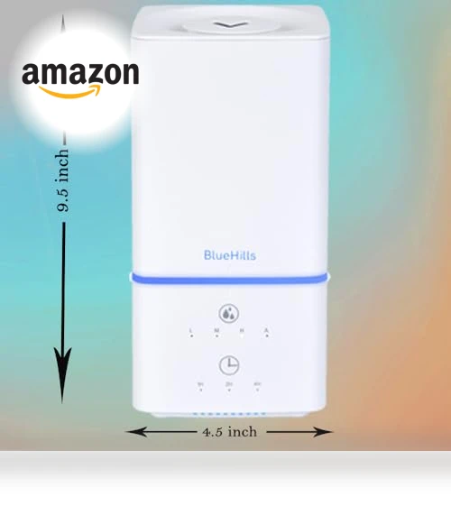 Premium Essential Oil Diffuser Humidifier Combo — Air Moisturizers, BlueHills