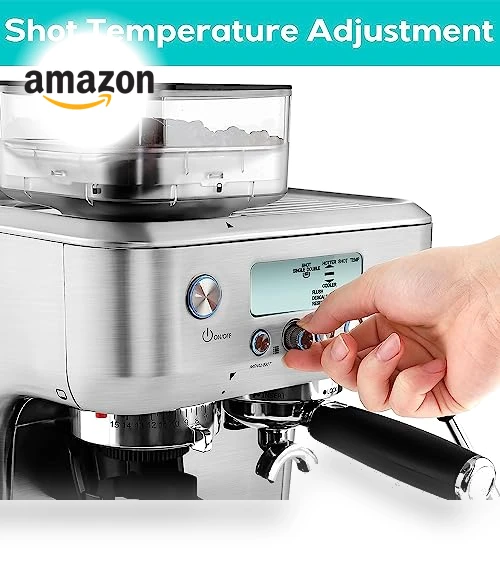 Professional Espresso Machine with Grinder and Milk Frother — Coffee & Espresso Combos, CASABREWS