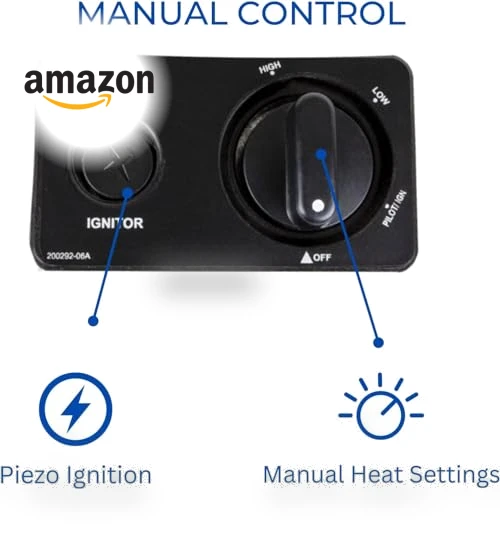 Ventless Dual Fuel Blue Flame Space Heater — Portable Propane Heaters, ProCom