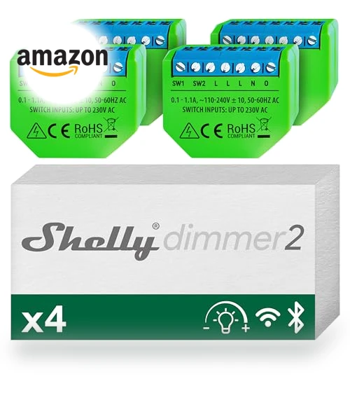 WiFi Smart Dimmer Switch — Dimmer Switches, Shelly