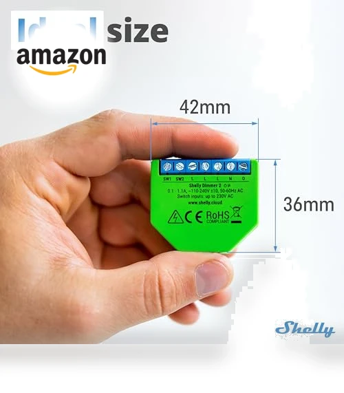WiFi Smart Dimmer Switch — Dimmer Switches, Shelly