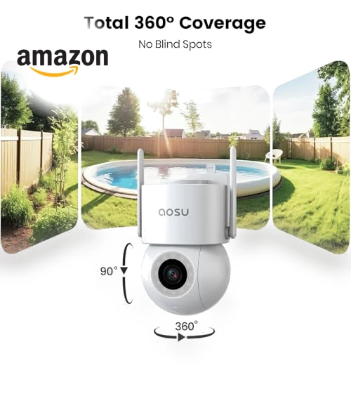 Wired Security Camera Outdoor — Security Cameras, AOSU