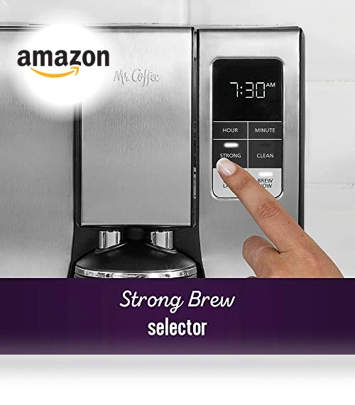 10-Cup Programmable Coffee Maker with Thermal Carafe — Electric Coffee Brewers, Mr. Coffee