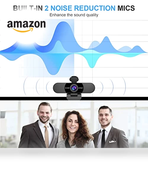 1080P Webcam with Microphone — Video Cameras, eMeet