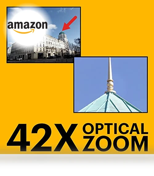 20MP Digital Camera with 42X Optical Zoom — Compact Digital Cameras, KODAK