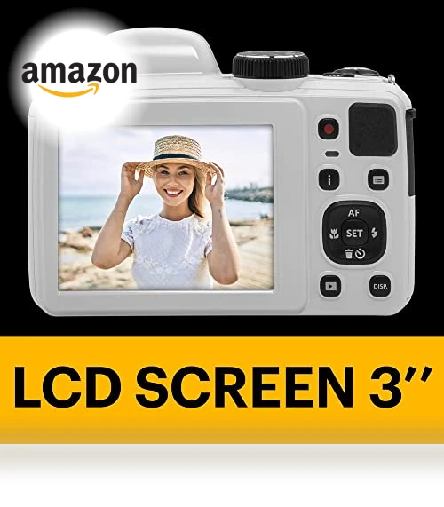 20MP Digital Camera with 42X Optical Zoom — Compact Digital Cameras, KODAK