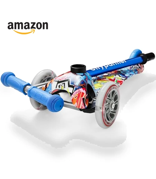 3-Wheel LED Kick Scooter — Push Scooters, CityPartner