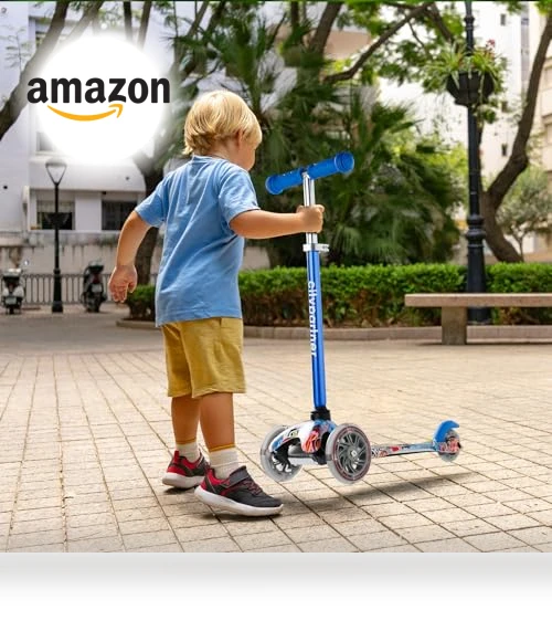 3-Wheel LED Kick Scooter — Push Scooters, CityPartner