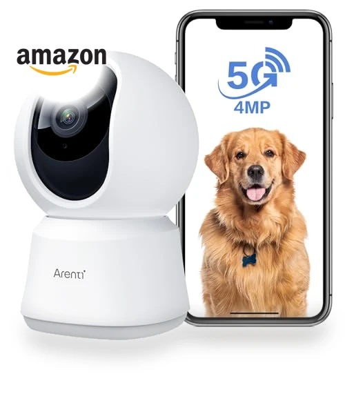 5G Security Camera Indoor — Baby Monitors, ARENTI