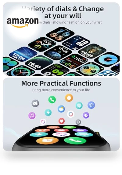 Built-in GPS Smart Watch with Bluetooth Calling — Smartwatches, Parsonver