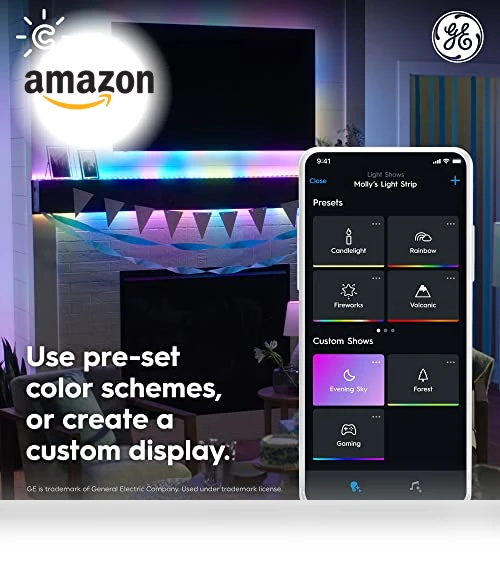 Dynamic Effects Smart LED Light Strip with Music Sync — LED Strips, Cync