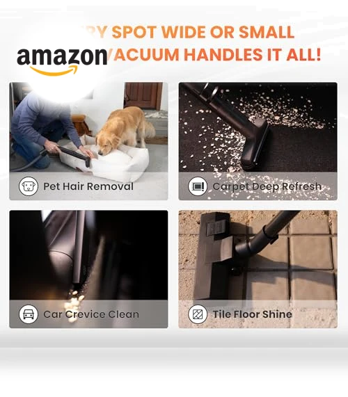 Grandstorm Retractable Vacuum Cleaner — Wet-Dry Vacuums, Giraffe Tools
