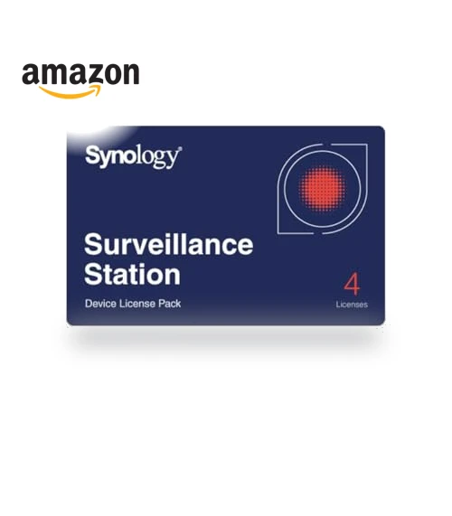 IP Camera License Pack for 4 — Professional Installation Services, Synology