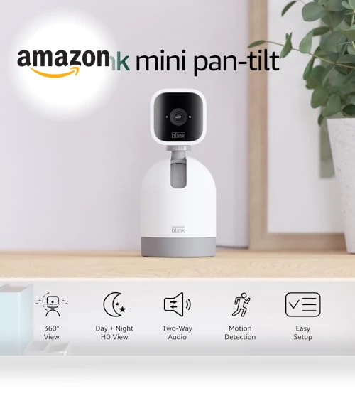 Pan-Tilt Camera — Smart Home Security, Blink