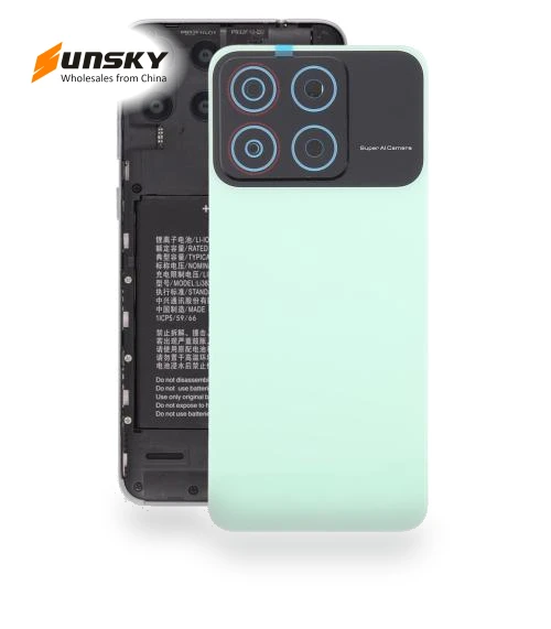 Plastic Back Cover with Camera Lens Cover — Back Covers, ZTE
