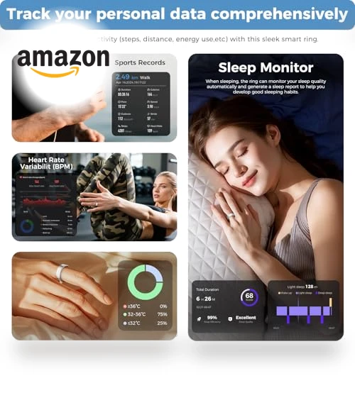 Smart Fitness Tracker Ring — Smart Rings, APOBATK