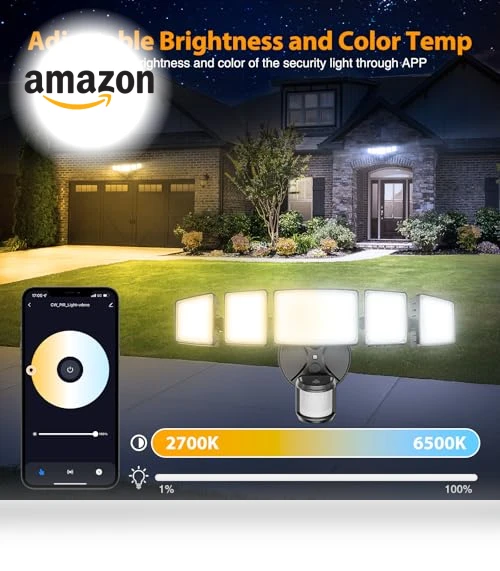 Smart LED Security Lights — Outdoor Security & Flood Lighting, Onforu