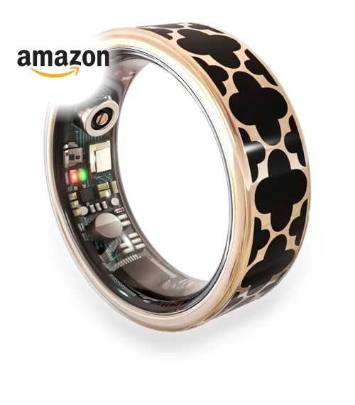 Smart Ring with Sleep Tracking and Heart Rate Monitor — Fitness & Activity Monitors, LISASRING
