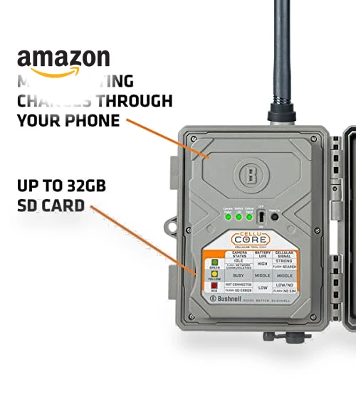 Trail Camera for AT&T with Low Glow and HD Video — Outdoor & Wildlife Cameras, Bushnell