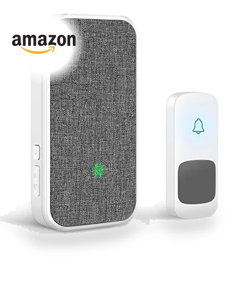 Wireless Doorbell with Fabric Finish — Kits, Coolqiya
