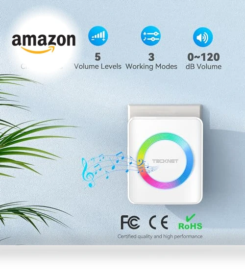 Wireless Doorbells for Home — Kits, TECKNET