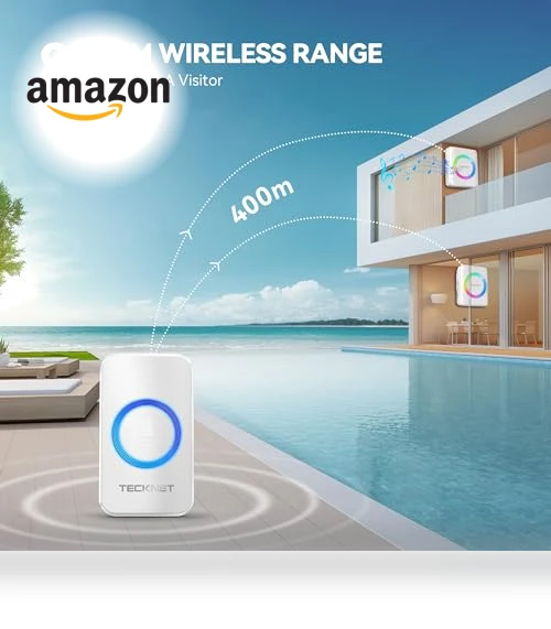 Wireless Doorbells for Home — Kits, TECKNET