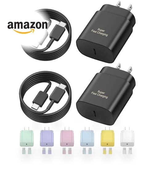 25W Super Fast Type C Charger with Cable — Chargers & Adapters