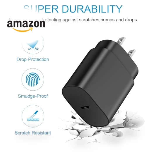 25W Super Fast Type C Charger with Cable — Chargers & Adapters