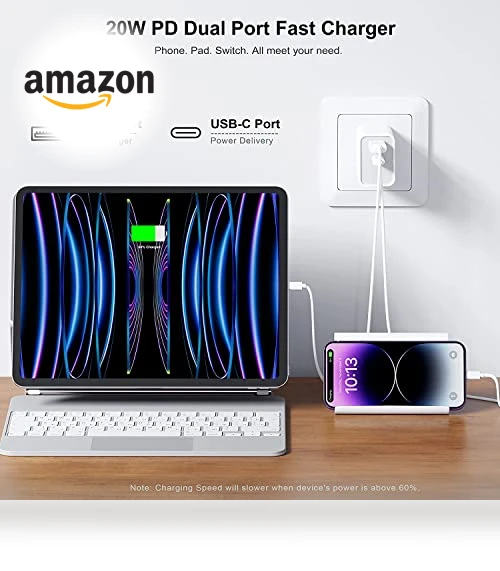 3Pack 20W Dual Port USB C Wall Charger — Chargers, DelTucci