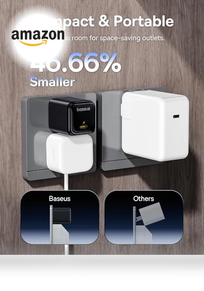 45W USB C Charger Block — Chargers, Baseus
