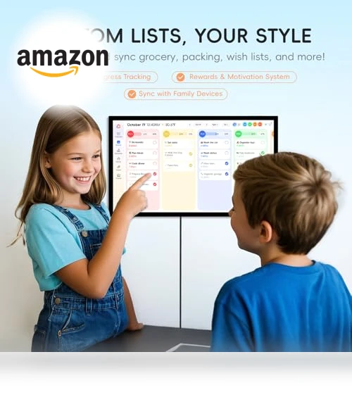 Digital Calendar Chore Chart — Digital Planners, ZICALSTAR