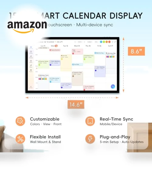 Digital Calendar Chore Chart — Digital Planners, ZICALSTAR