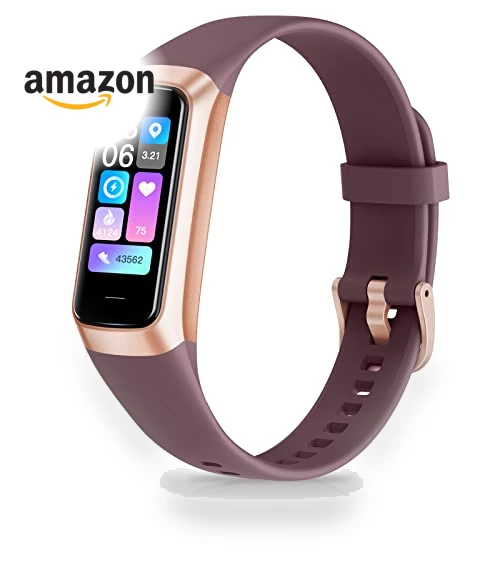 Fitness Tracker with Heart Rate and Blood Oxygen Monitor — Fitness Bands, Zeacool