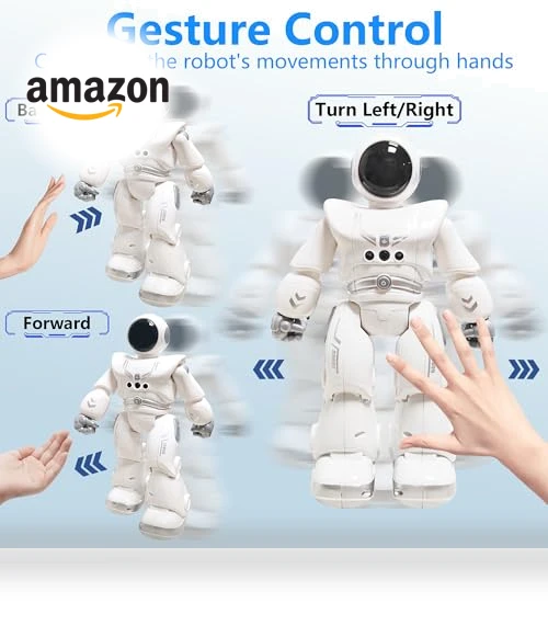 Gesture Sensing Programmable Dancing Robot — Interactive Figures & Robots, Cabhuti