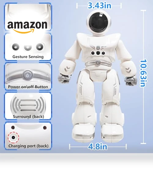 Gesture Sensing Programmable Dancing Robot — Interactive Figures & Robots, Cabhuti