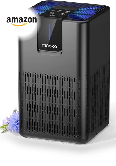 H13 HEPA Air Purifier with Aromatherapy Function — HEPA Air Purifiers, Mooka