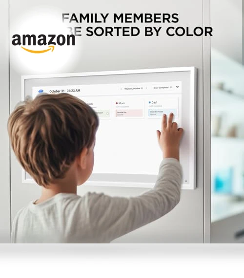 HD Digital Calendar with Smart Touchscreen — Digital Frames, Mezed