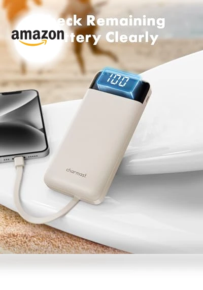 Portable Charger with Built-in Cables — Charging Solutions, Dong guan Utopia-Originality Technology Co., Ltd