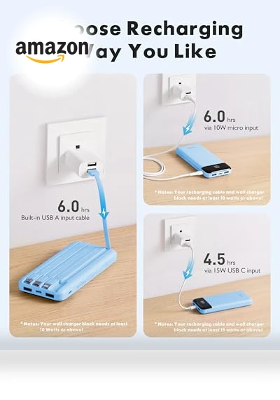 Portable Charger with Built-in Cables — Mobile Power Solutions, Dong guan Utopia-Originality Technology Co., Ltd