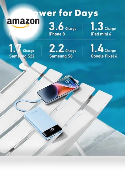 Portable Charger with Built-in Cables — Mobile Power Solutions, Dong guan Utopia-Originality Technology Co., Ltd