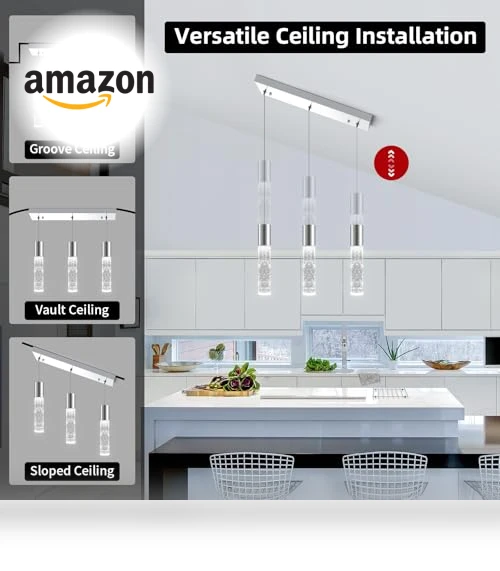 Smart 3-Light LED Pendant Lighting — Pendants, OKELI