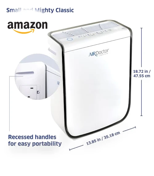 Smart Air Purifier for Small Rooms — HEPA Air Purifiers, AirDoctor