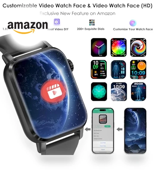 Smart Health Watch with LED Flashlight — Smartwatches, YYKY