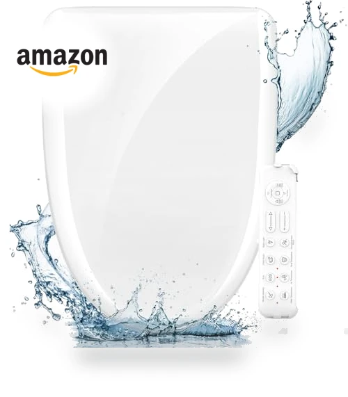 Smart Heated Toilet Seat with Warm Water & Dryer — Bathroom Essentials, FVZ