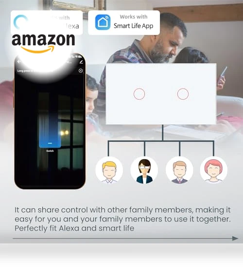 Smart Light Switch — Smart Home Modules, LOUYSGEN