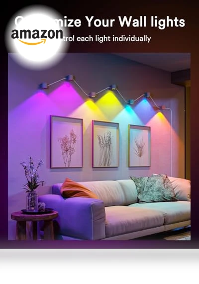 Smart Wall Sconces — LED Strips, Lumary