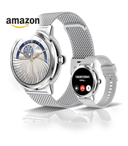 Smart Watch for Women with Heart Rate/SpO2/Female Cycle Tracker — Smartwatches, Oritham