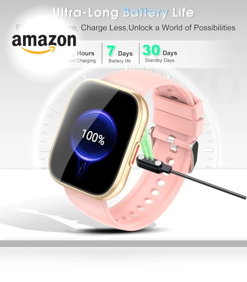Smart Watch with Bluetooth Call and Fitness Tracking — Smartwatches, aycy