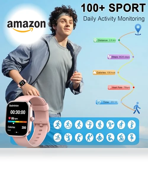 Smart Watch with Bluetooth Call — Smartwatches, Soudorv